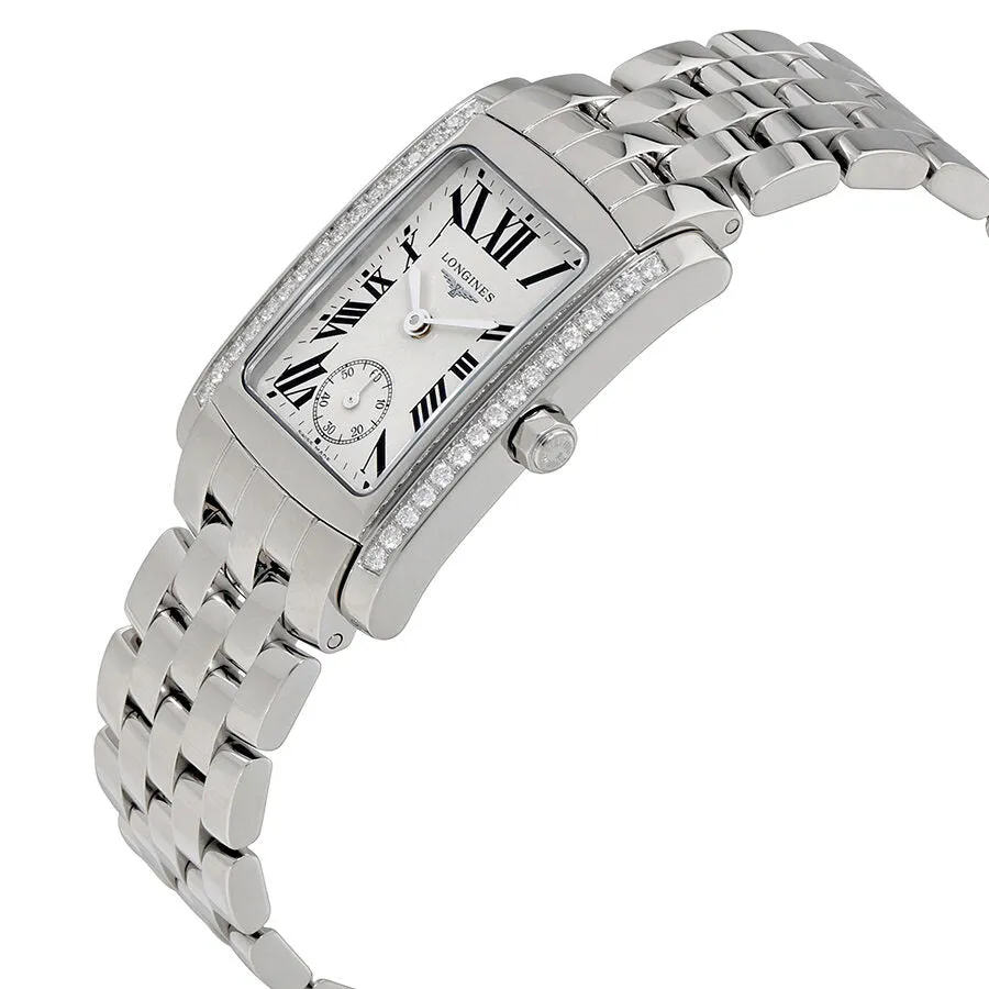 Longines Dolce Vita Silver Dial Diamond Ladies Watch L5.502.0.71.6