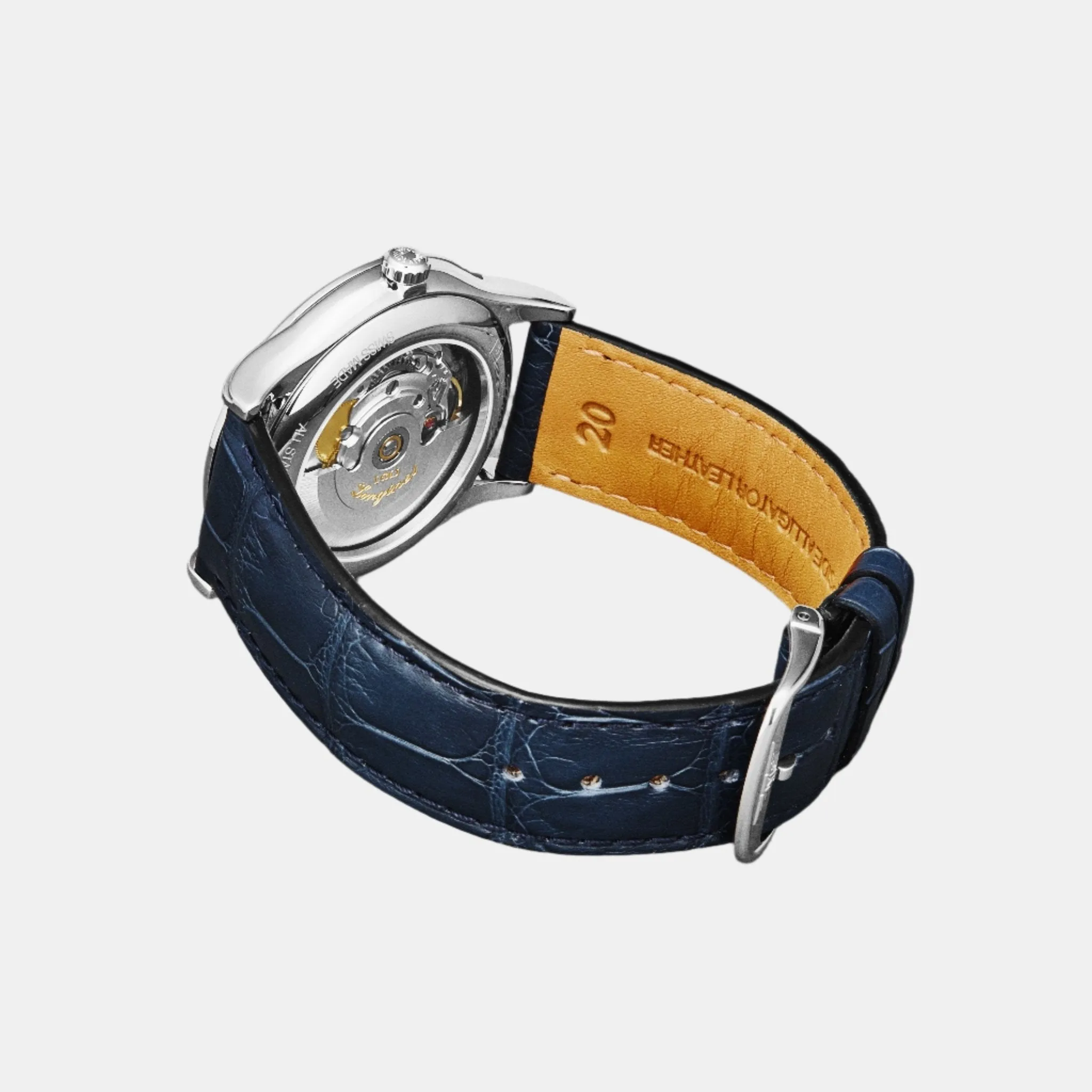 Longines Flagship Blue Dial Stainless Steel Automatic Ladies Watch L4.899.4.92.2