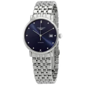 Longines La Grande Automatic Diamond Blue Dial Watch L48104976 L4.810.4.97.6