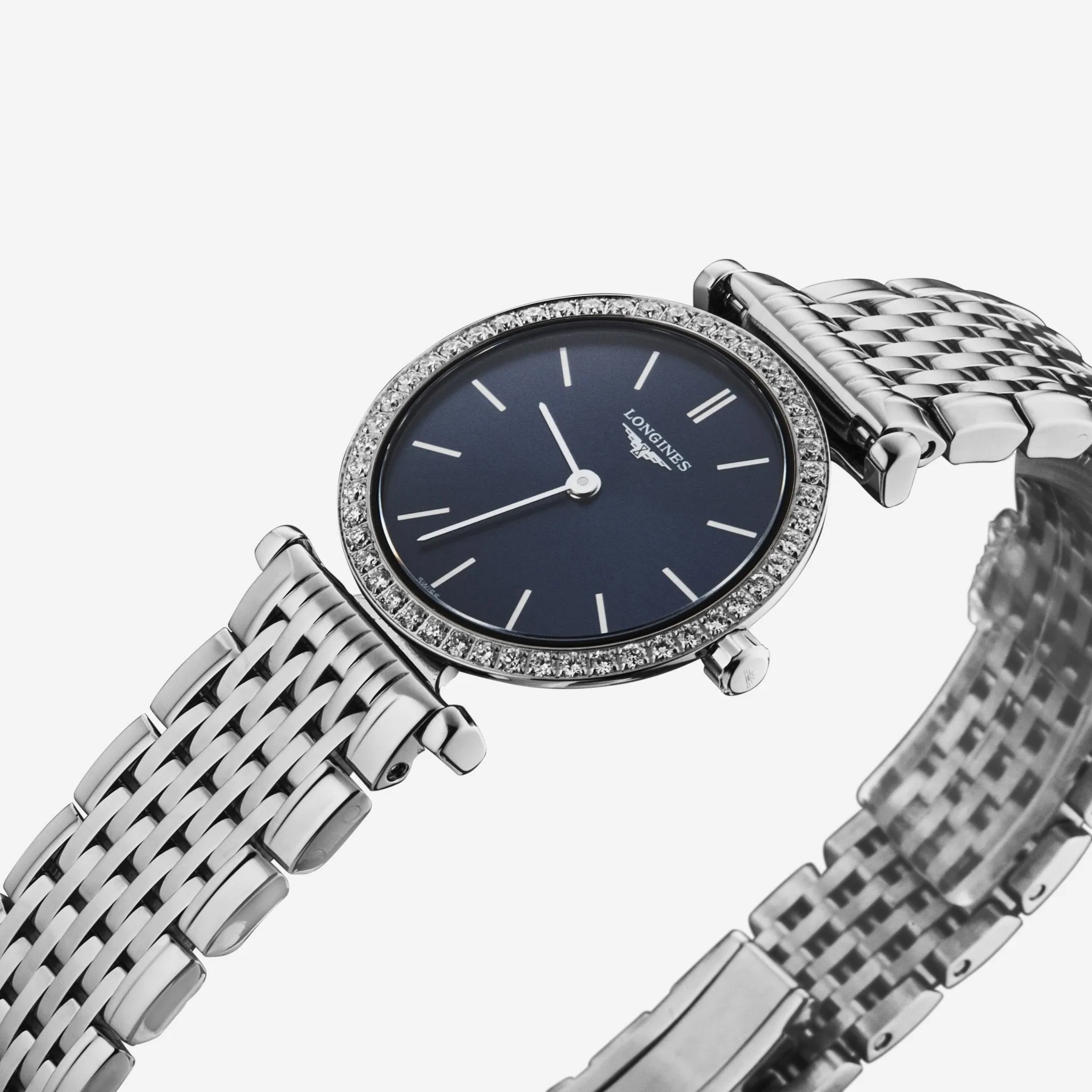 Longines La Grande Classique Blue Dial Quartz Ladies Watch L43410956