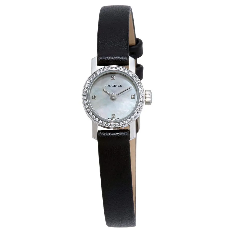 Longines Mini Mother of Pearl Dial Ladies Leather Watch L23030872
