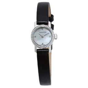 Longines Mini Mother of Pearl Dial Ladies Leather Watch L23030872