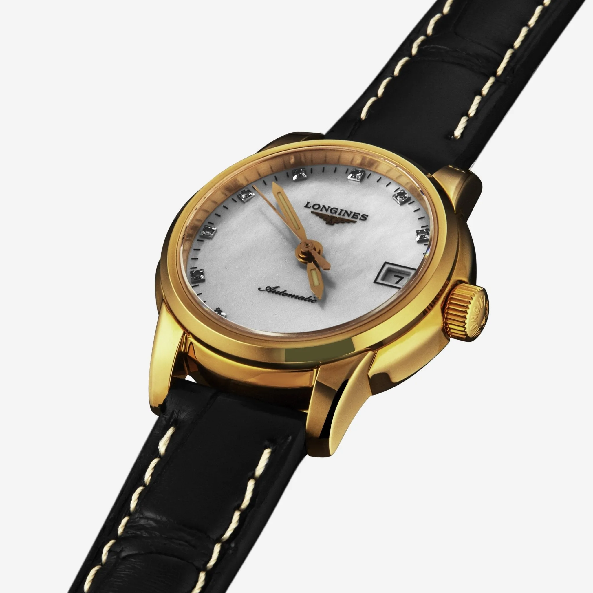 Longines Saint-Imier 18K Rose Gold Automatic Ladies Watch L22638883