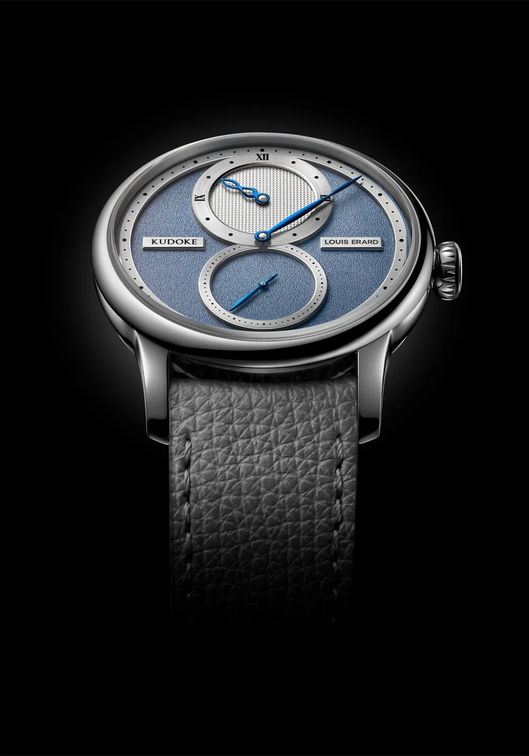 Louis Erard Le Régulateur Louis Erard x Kudoke Light Blue