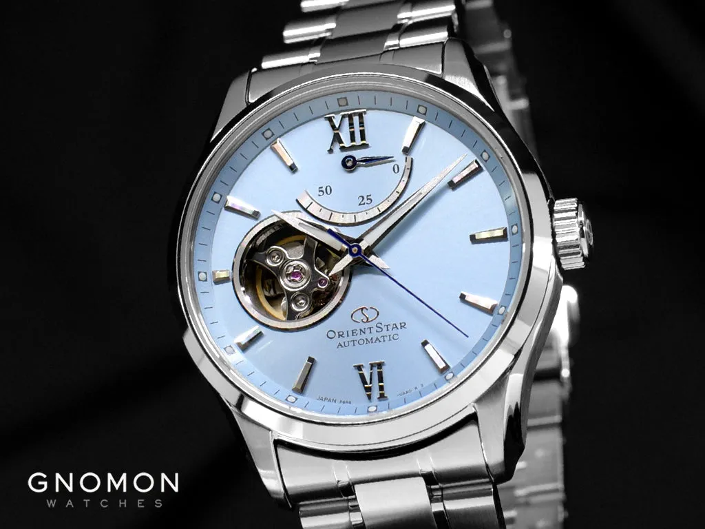 Mechanical Contemporary Semi Skeleton Light Blue - Ltd Ed 700pcs Ref. RE-AT0019L