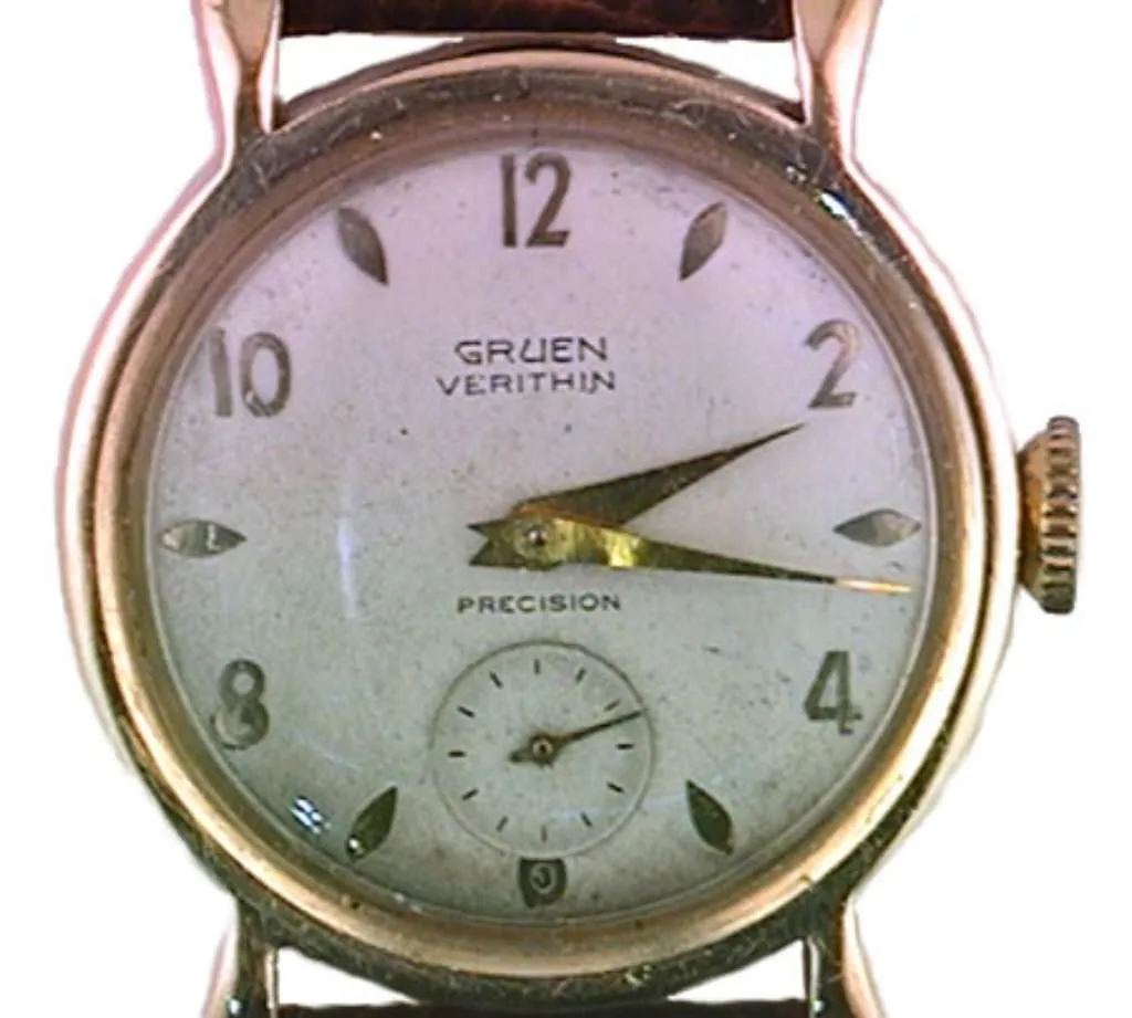 Mens' Gruen Watch Veri-Thin Precision