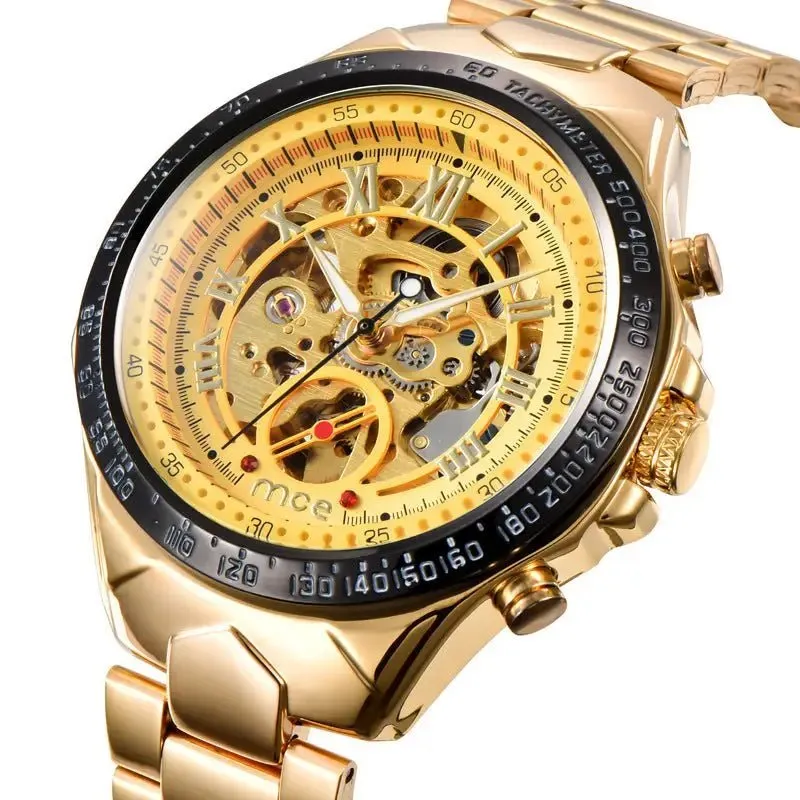 Men's Mechanical Watches: Premium MCE Movement & Explosion-Proof Technology