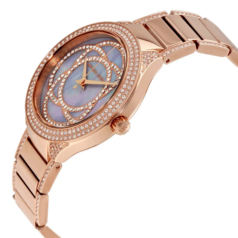 Michael Kors Kerry Mother of Pearl Dial Ladies Watch MK3482