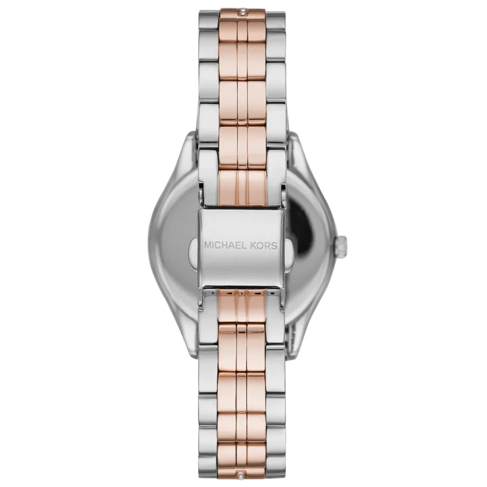 Michael Kors Lauryn Quartz White Mother of Pearl Dial Ladies Watch MK3979