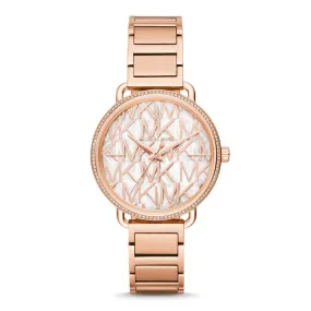 Michael Kors Portia Mother Of Pearl Women's Watch MK3887