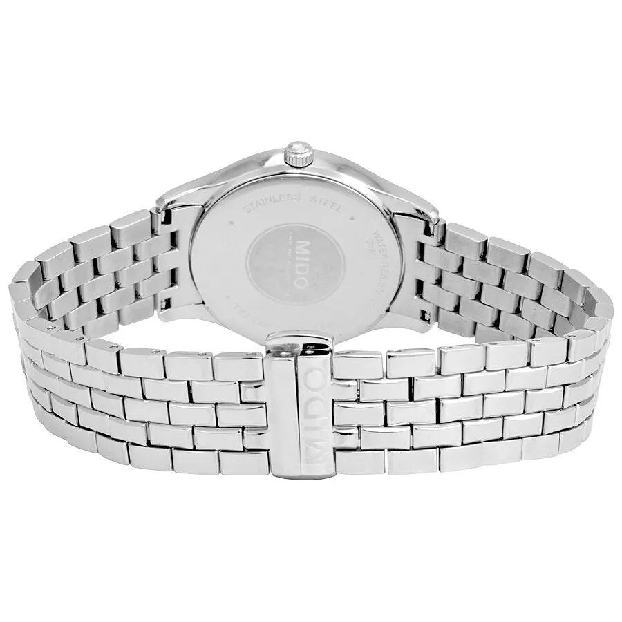 Mido Romantique Mother of Pearl Dial Ladies Stainless Steel Watch M004.210.11.116.00