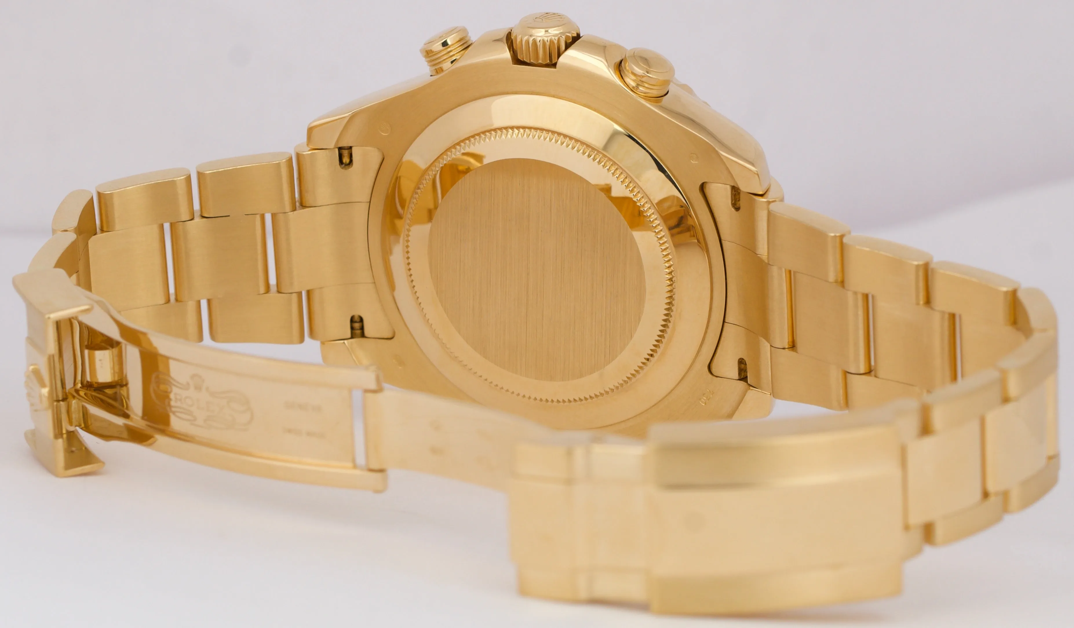 MINT Rolex Yacht-Master II 18K Yellow Gold White Blue Regatta 44mm 116688 BOX