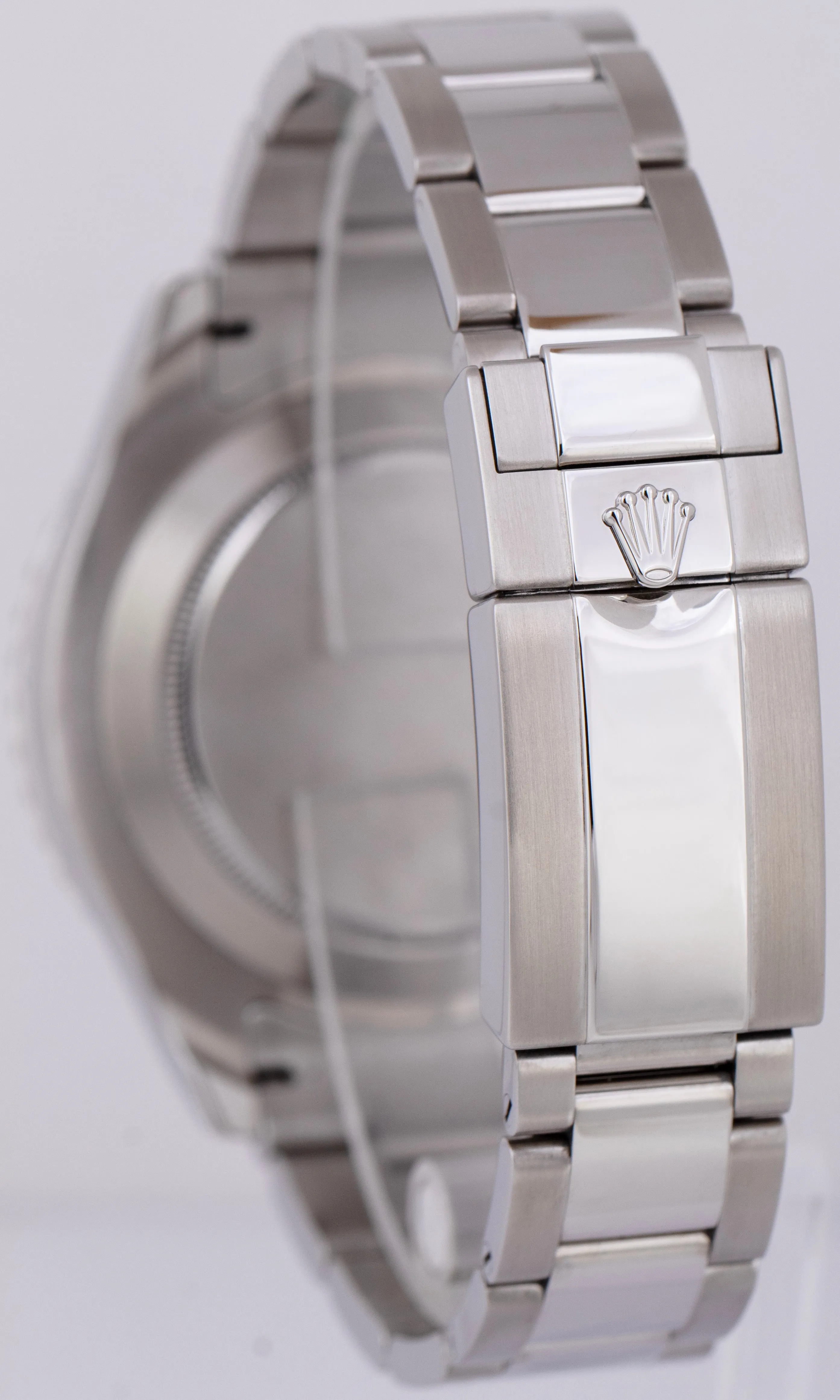 MINT Rolex Yacht-Master II 44mm Stainless White Blue White Regatta Watch 116680
