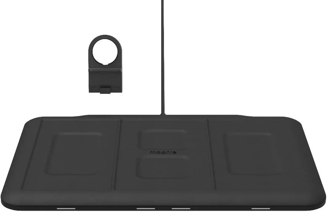 Mophie Qi 10W 4 in 1 Wireless Charging Pad Black UK Plug - 401306600