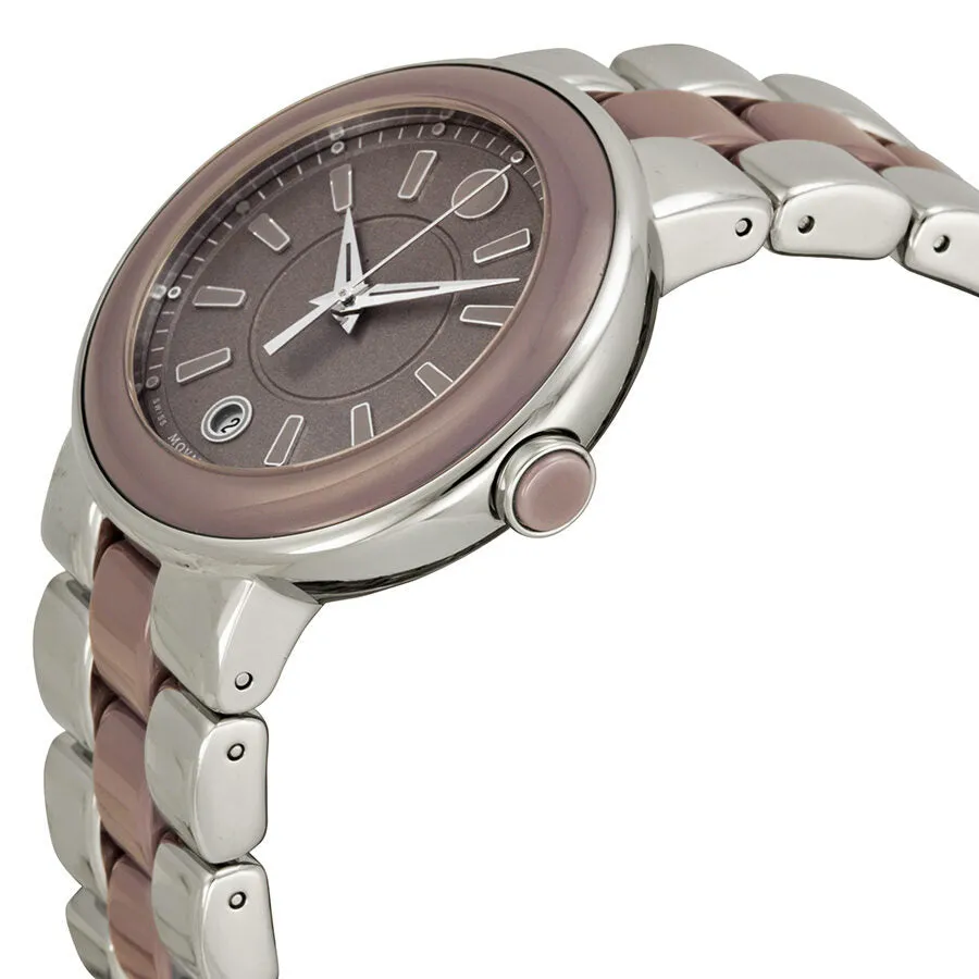 Movado Cerena Smoky Lilac Dial Ladies Watch 0606553