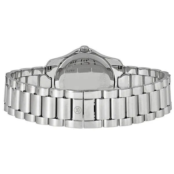 Movado Moda White Mother of Pearl Diamond Dial Ladies Watch 0606706