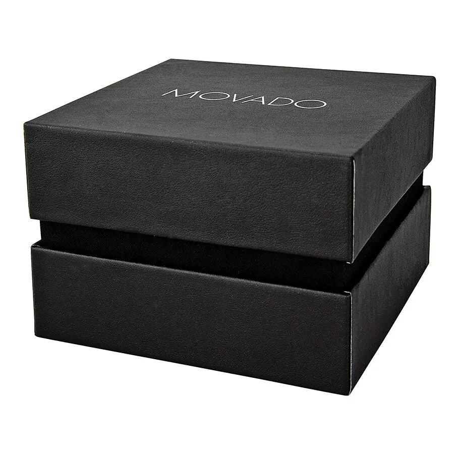 Movado Trevi Gray Mother of Pearl Dial Ladies Watch 0606811