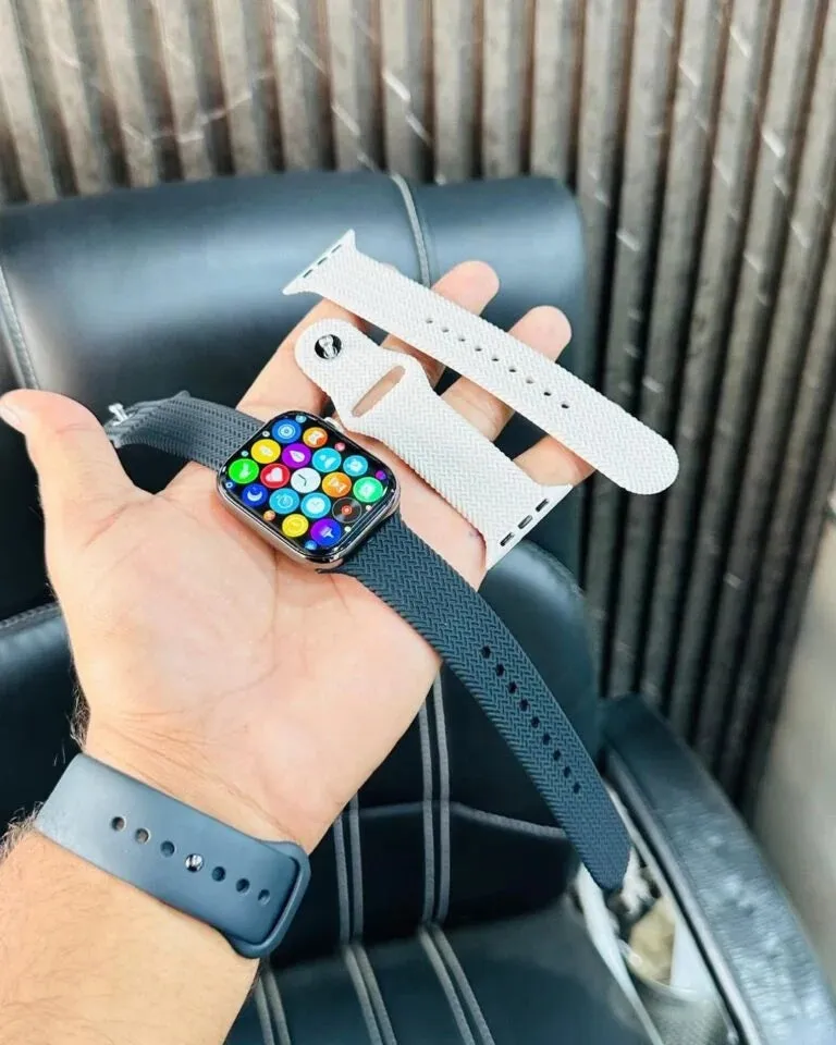 New Intelligent Watch Series 9 | Double-Tap Gesture Technology | Newly Launched | Compatible with Apple & Android Mobile Devices