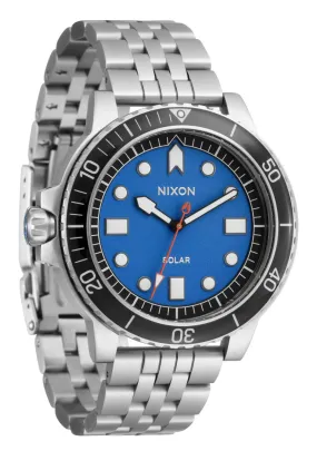 Nixon "Stinger 44" Watch - Silver/Blue/Black - Excluded from the Free Shipping offer