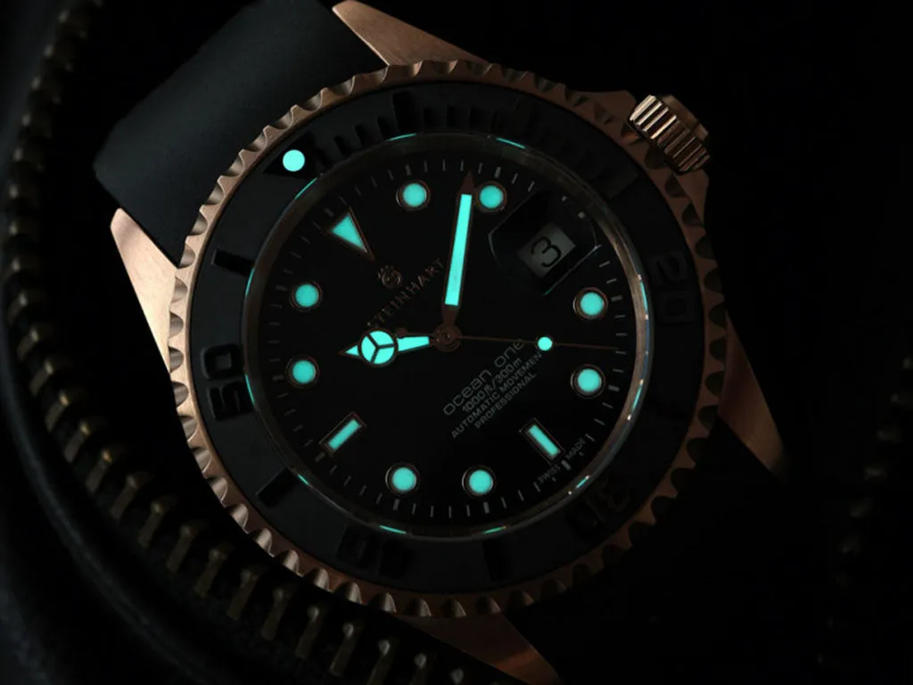 Ocean One Pink Gold Ceramic