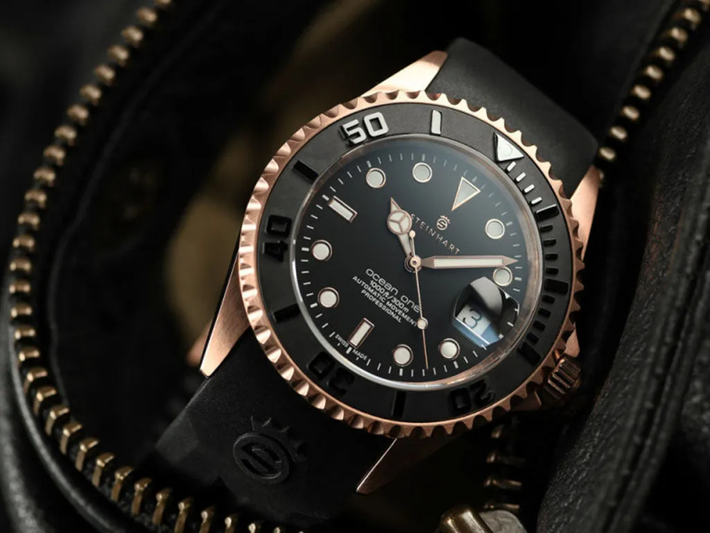 Ocean One Pink Gold Ceramic