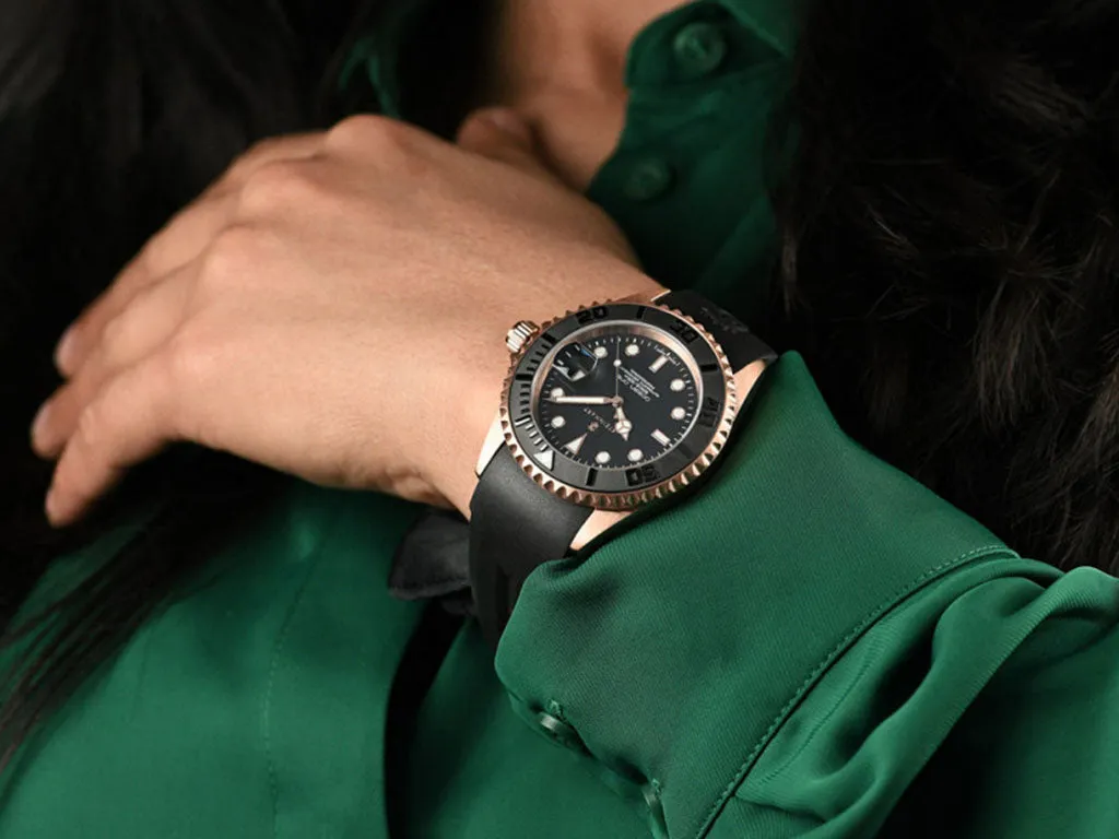 Ocean One Pink Gold Ceramic