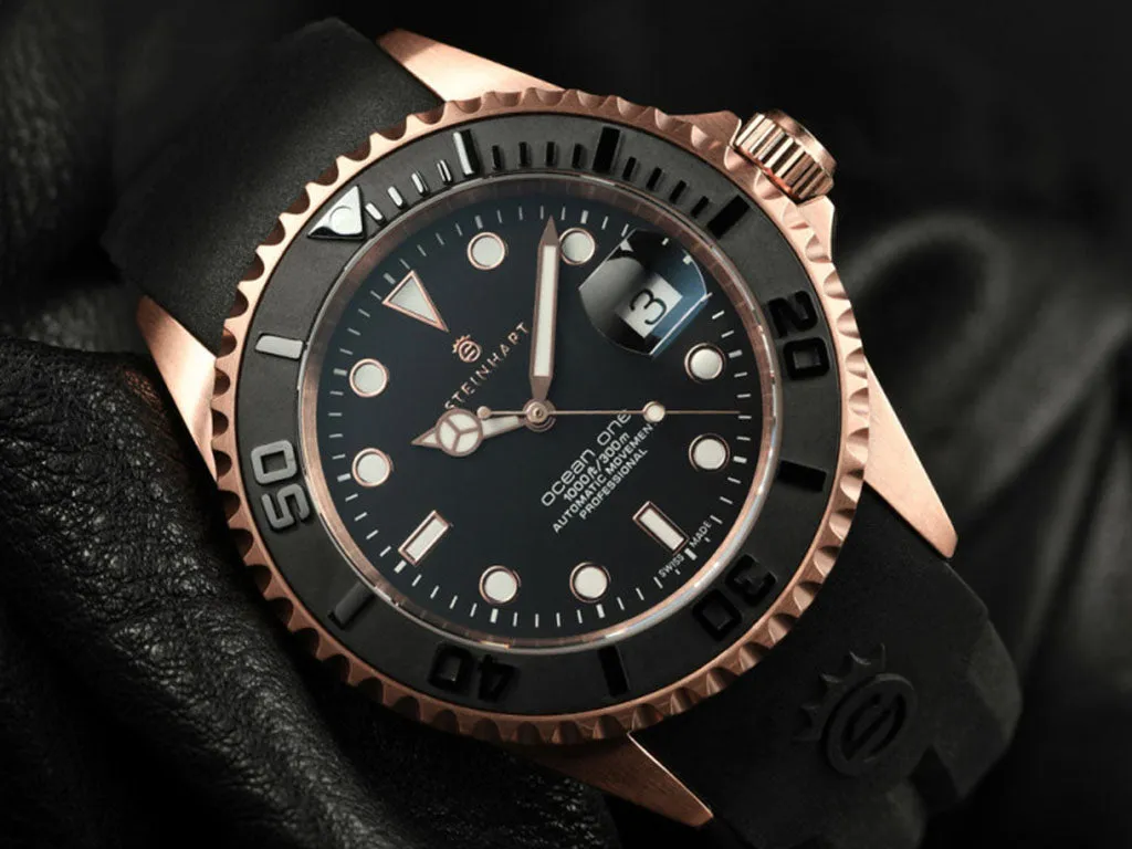 Ocean One Pink Gold Ceramic