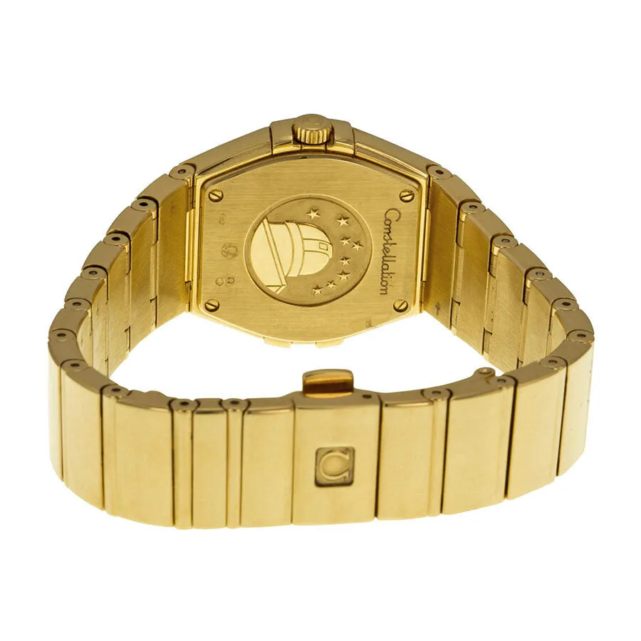 Omega Constellation 2009 Mother of Pearl Dial 18kt Yellow Gold Ladies Watch 12350276005004 123.50.27.60.05.004