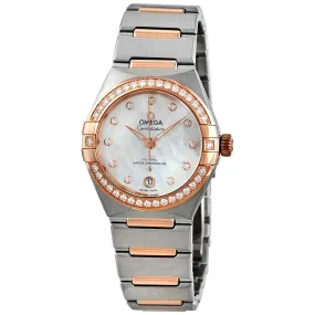 Omega Constellation Manhattan Automatic Diamond Ladies Watch 131.25.29.20.55.001
