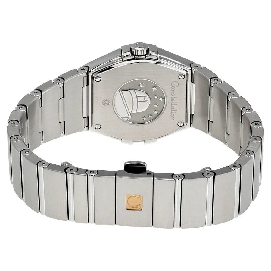 Omega Constellation Silver Diamond Dial Ladies Watch 123.10.27.60.52.001