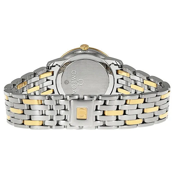 Omega De Ville Prestige Diamond Mother of Pearl Dial Ladies Watch 424.20.27.60.55.001