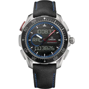 Omega Speedmaster X-33 Regatta 45 mm, titanium on coated nylon fabric strap