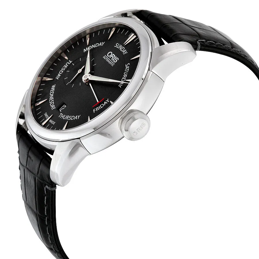 Oris Aquis Automatic Black Dial Stainless Steel Men's Watch 745-7666-4054LS 01 745 7666 4054-07 1 23 74FC