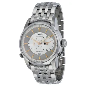 Oris Miles Automatic Silver Dial Stainless Steel Men's Watch 690-7681-4061MB 01 690 7681 4061-07 8 22 73