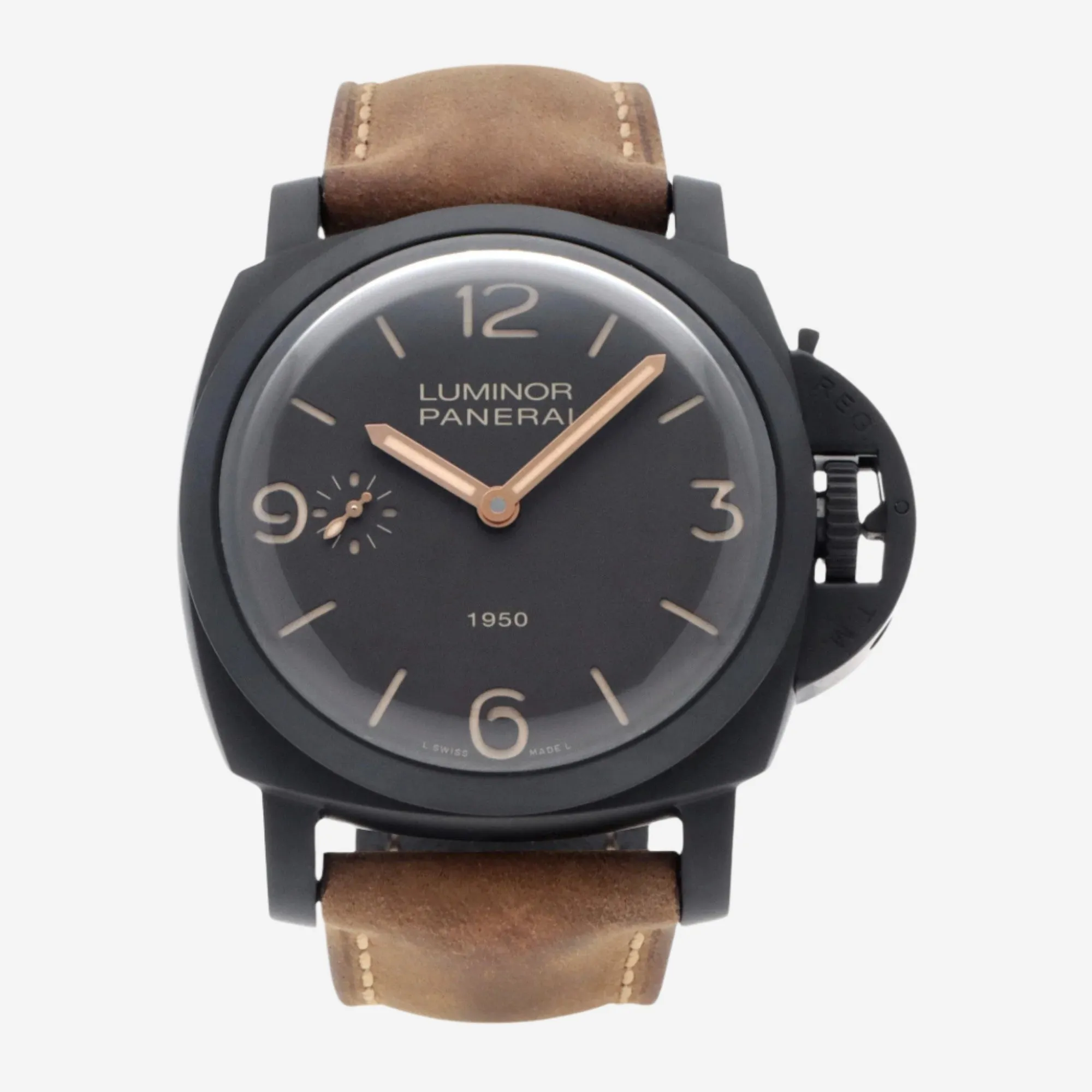 Panerai Luminor 1950 Carbon Limited Edition Automatic Men's Watch PAM00375