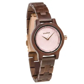 Pearl Petite Walnut Rose Gold