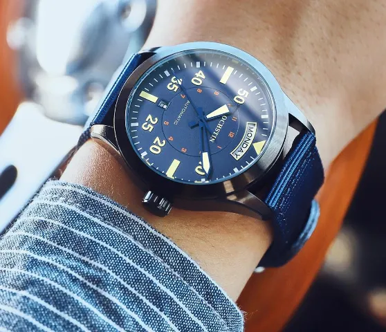 Pilot Automatic Mechanical Military Wristwatch