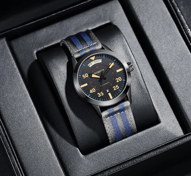 Pilot Automatic Mechanical Military Wristwatch
