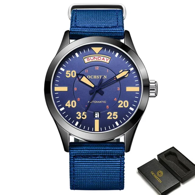 Pilot Automatic Mechanical Military Wristwatch