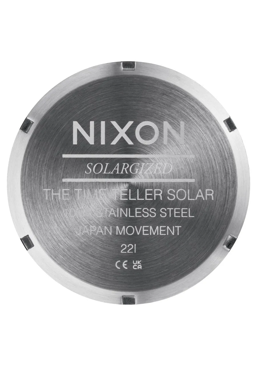 "Time Teller Solar" Nixon Watch | 3 colors
