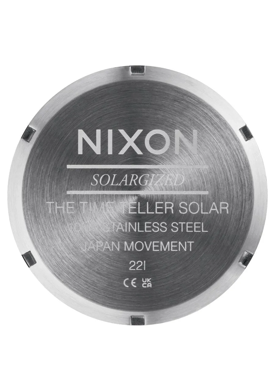"Time Teller Solar" Nixon Watch | 3 colors