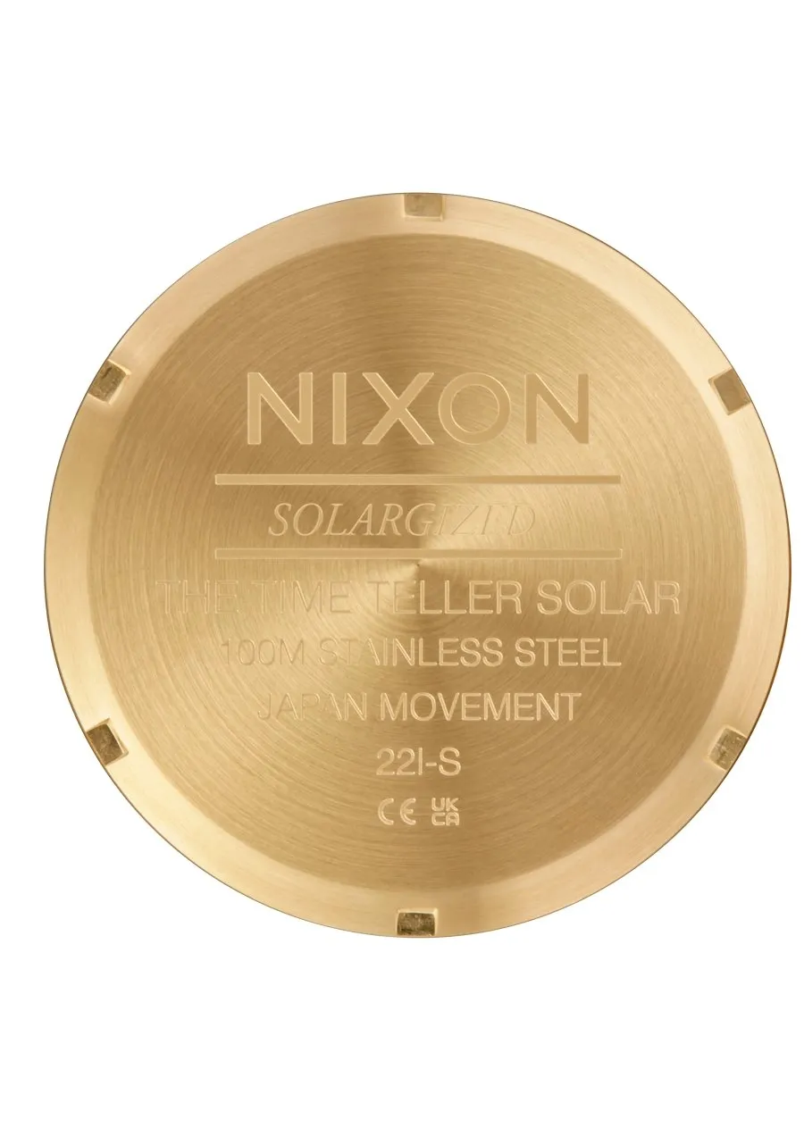 "Time Teller Solar" Nixon Watch | 3 colors