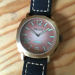R106 / Starburst  - Number dial (plain bezel) (free shipping)