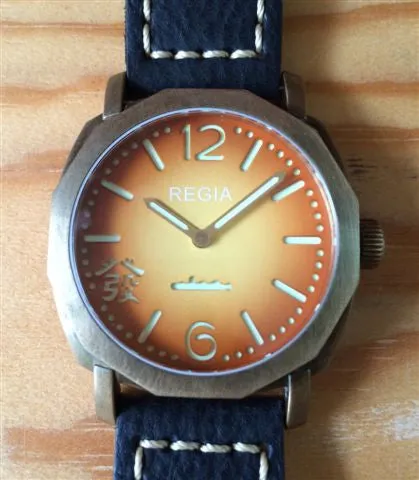 R106 /Sunburst  - Number dial (plain bezel) (free shipping)