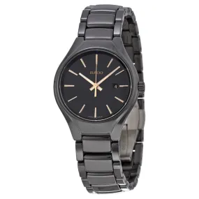 Rado Black Dial Black Ceramic Ladies Watch R27059162
