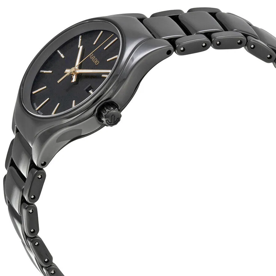Rado Black Dial Black Ceramic Ladies Watch R27059162