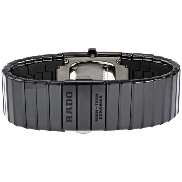 Rado Ceramica Small Black Dial Black Ceramic Ladies Watch R21540252