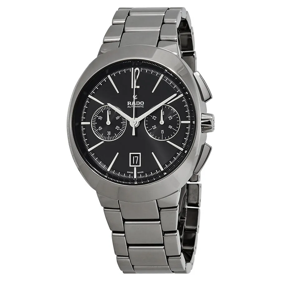 Rado D-Star Chronograph Automatic Black Dial Men's Watch R15198152