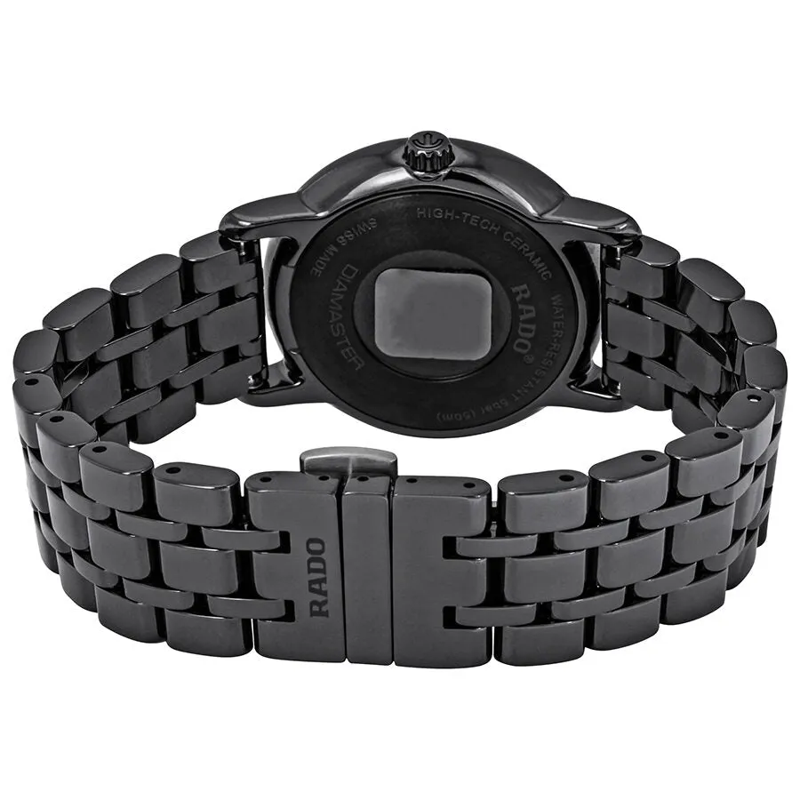 Rado Diamaster Black Crystal Dial Ladies Watch R14063727