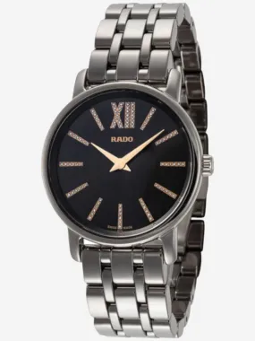 Rado DiaMaster Ceramic Quartz Ladies Watch R14064707